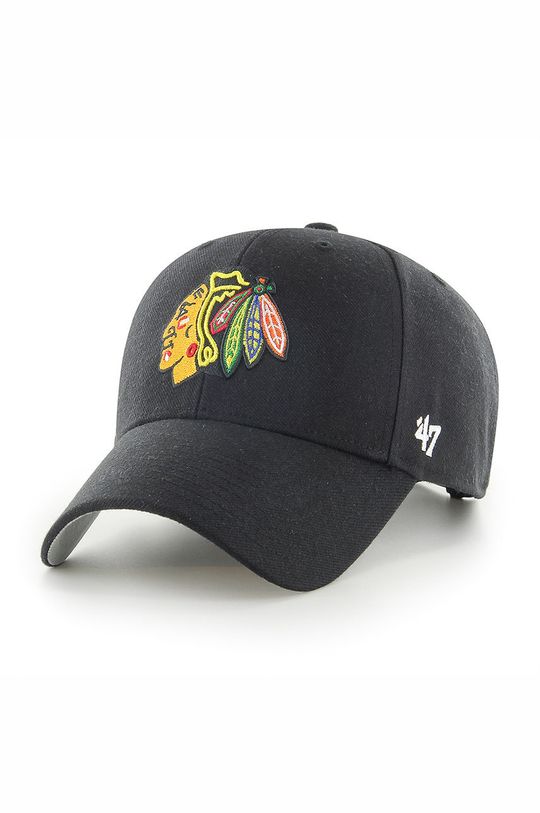 

Кепка Chicago Blackhawks 47brand, черный