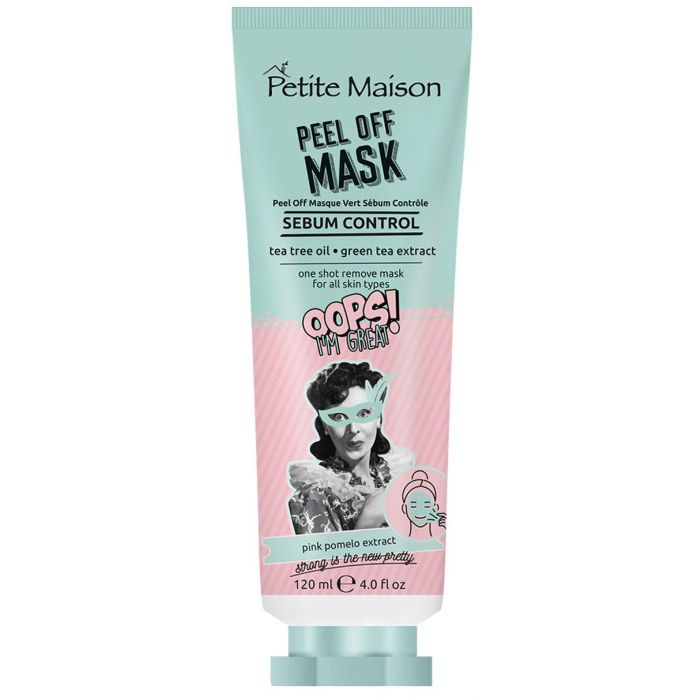 Маска для лица Peel Off Mask Sebum Control Mascarilla Facial Petite Maison, 120 ml маски для лица petite maison черная очищающая маска пленка purifying peel off mask
