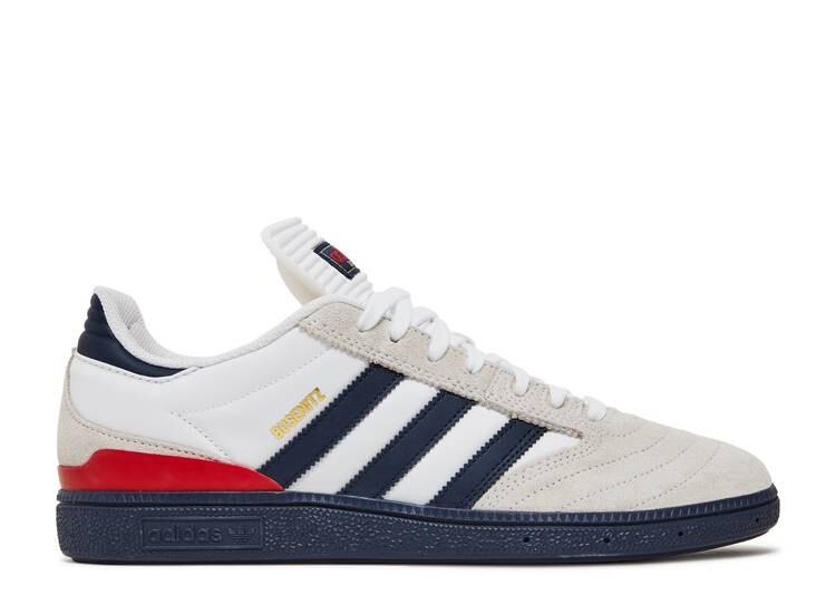 

Кроссовки Adidas BUSENITZ 'WHITE COLLEGIATE NAVY', белый