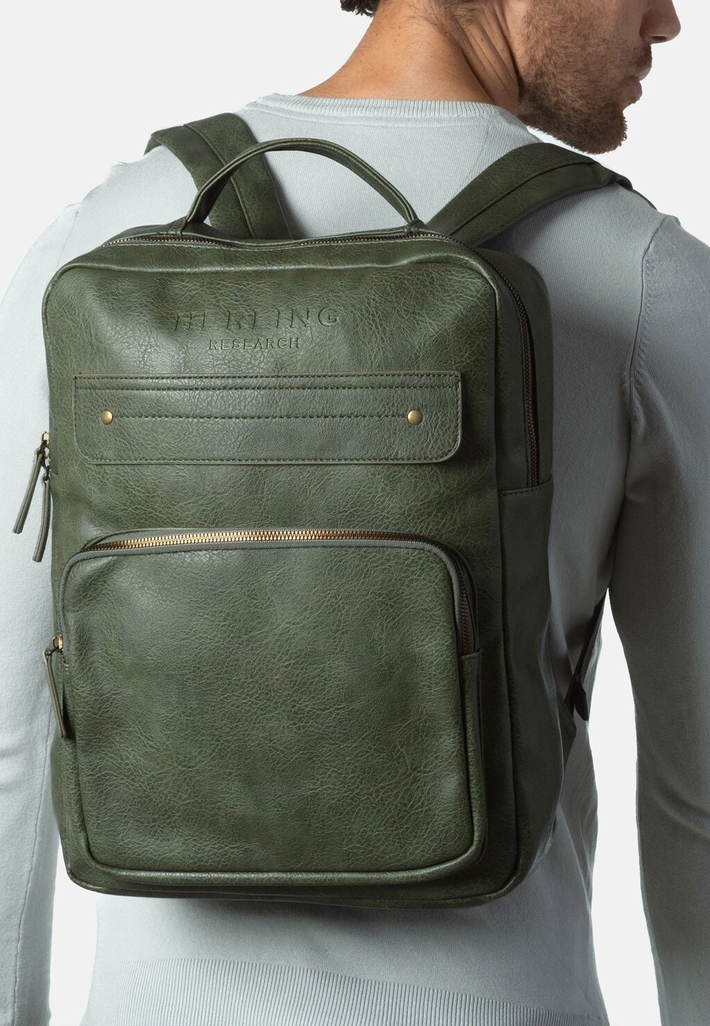 

Рюкзак Leibniz Herling, цвет pewter green