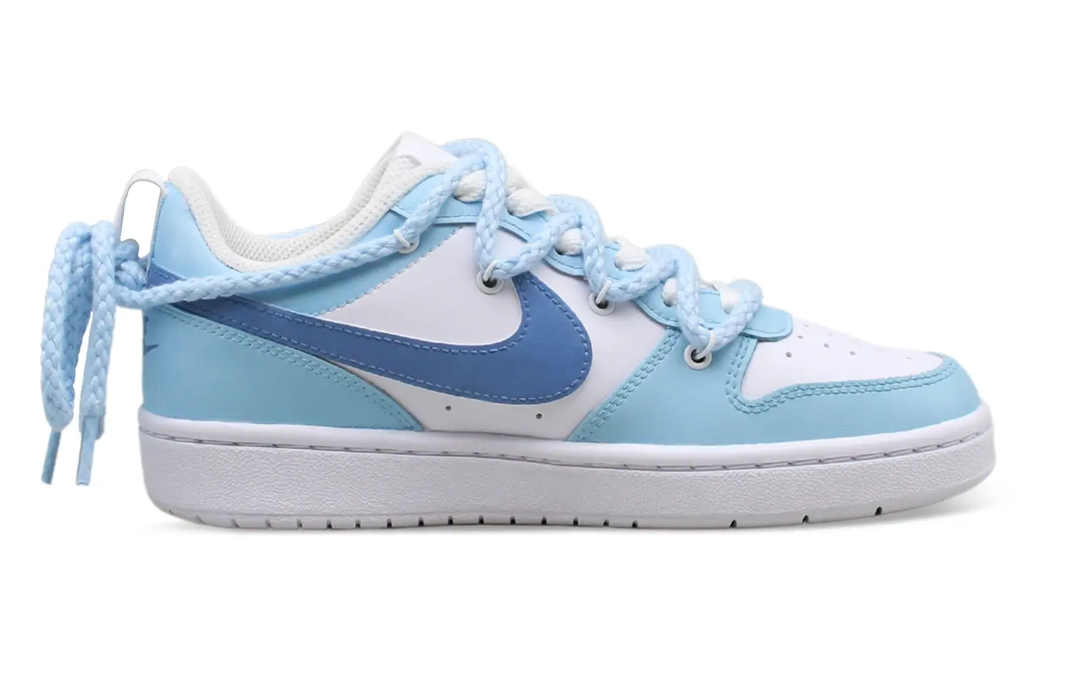 

Кроссовки для скейтбординга Court Borough женские, низкие, синие Nike