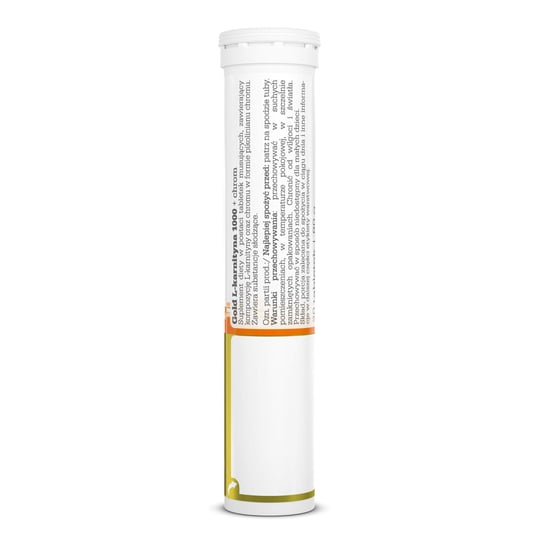 Olimp Gold L-карнитин 1000 + хром - 20 шипучих таблеток - оранжевый Olimp Labs