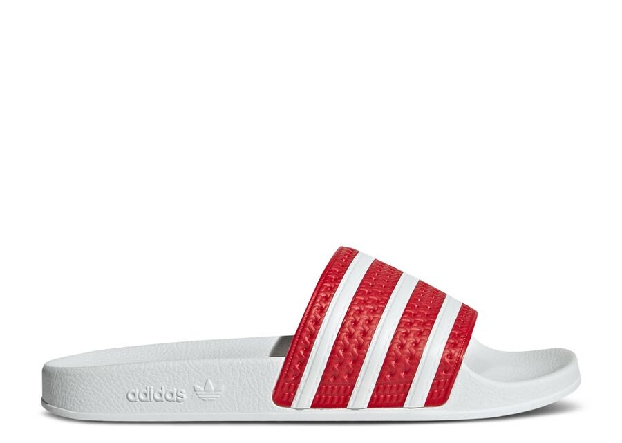 

Кроссовки adidas Adilette Slides, цвет Better Scarlet White