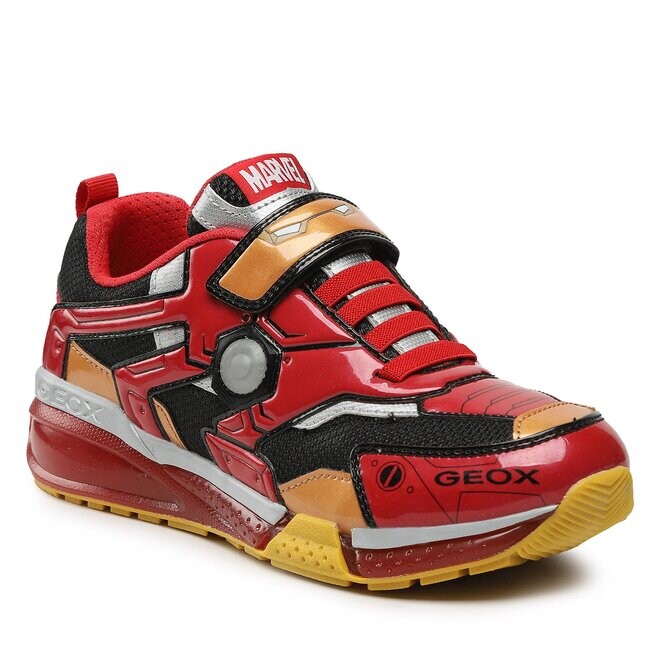 

Кроссовки Geox MARVELJ Bayonyc, красный