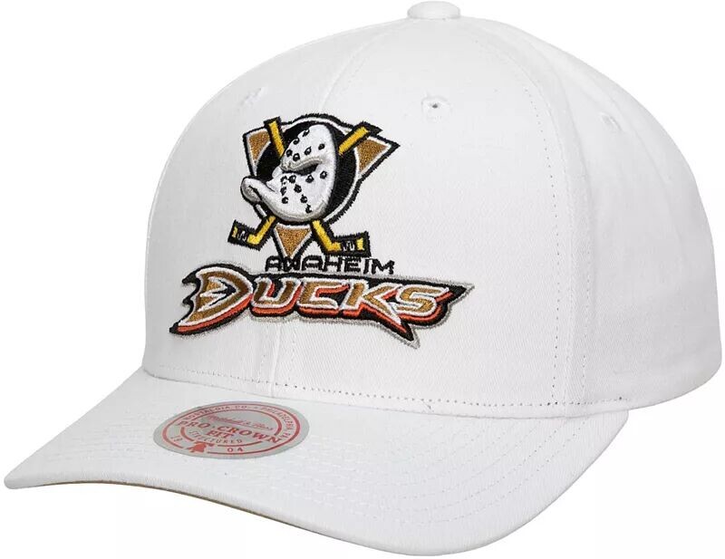 

Универсальная регулируемая кепка Mitchell & Ness Anaheim Ducks All-In Snapback