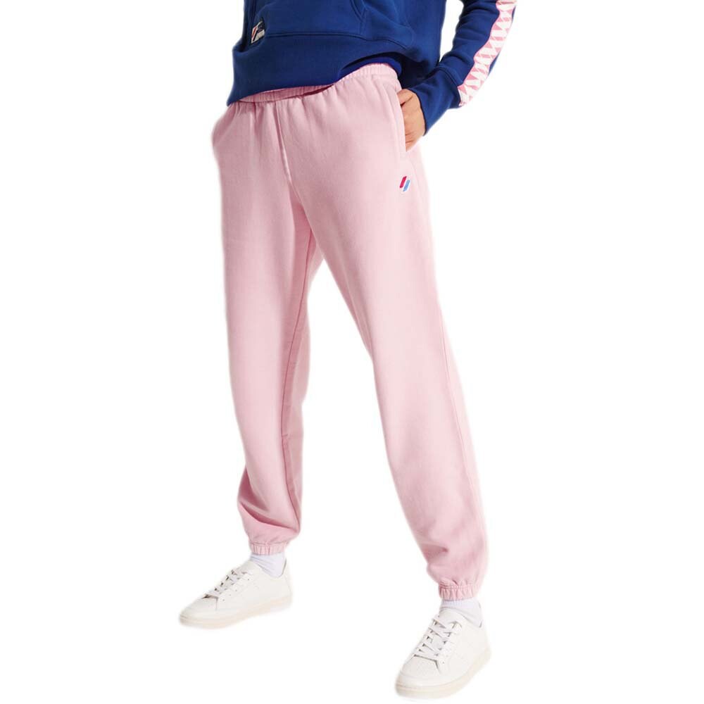 

Джоггеры Superdry Code Essential, розовый