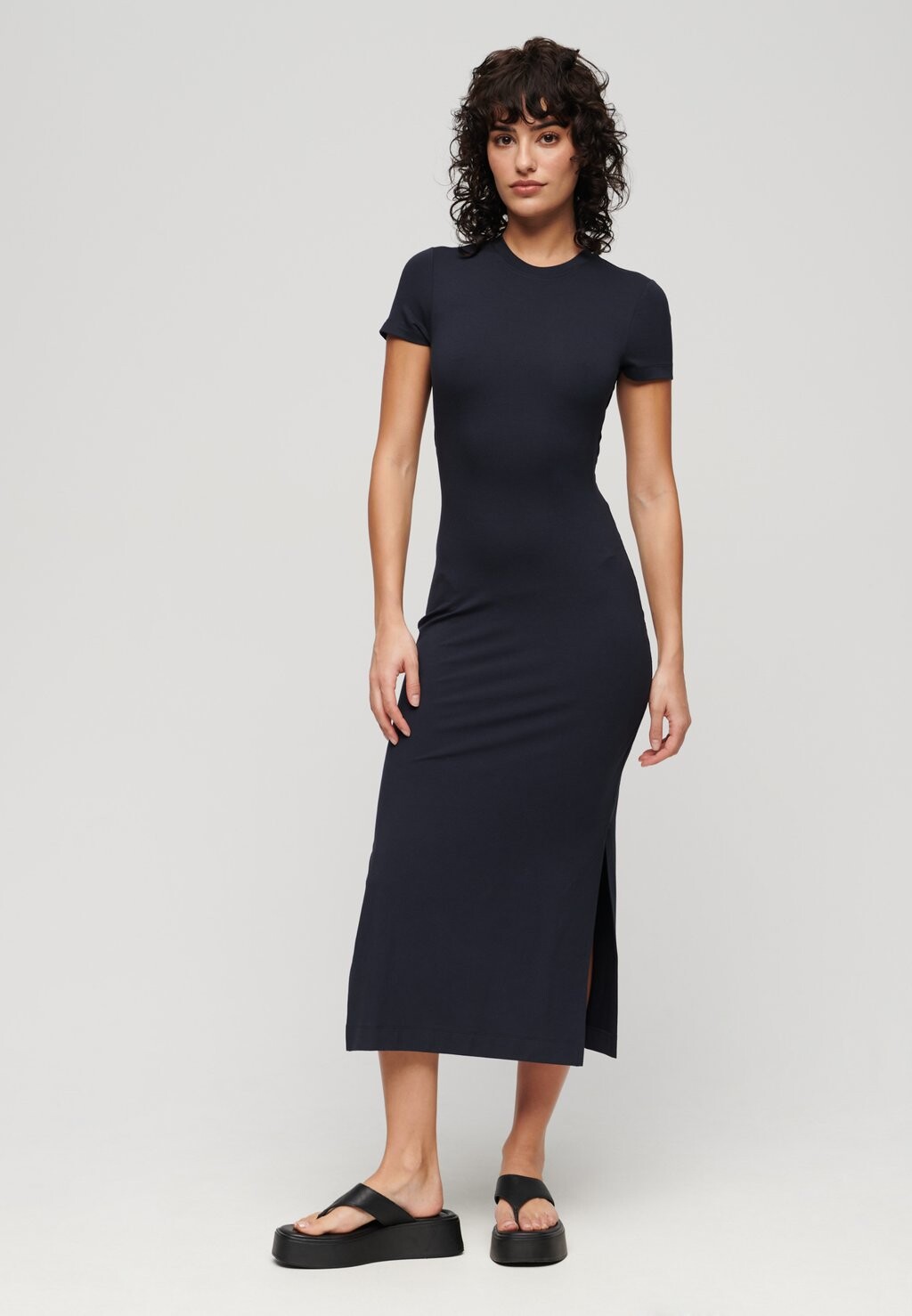 

Платье-футляр миди MIDI Superdry, цвет eclipse navy