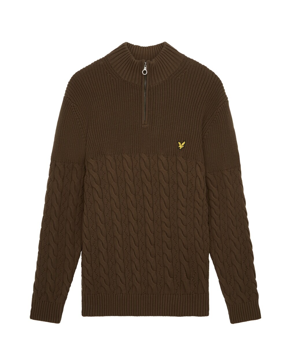 

Свитер Lyle & Scott, оливковое, Зеленый