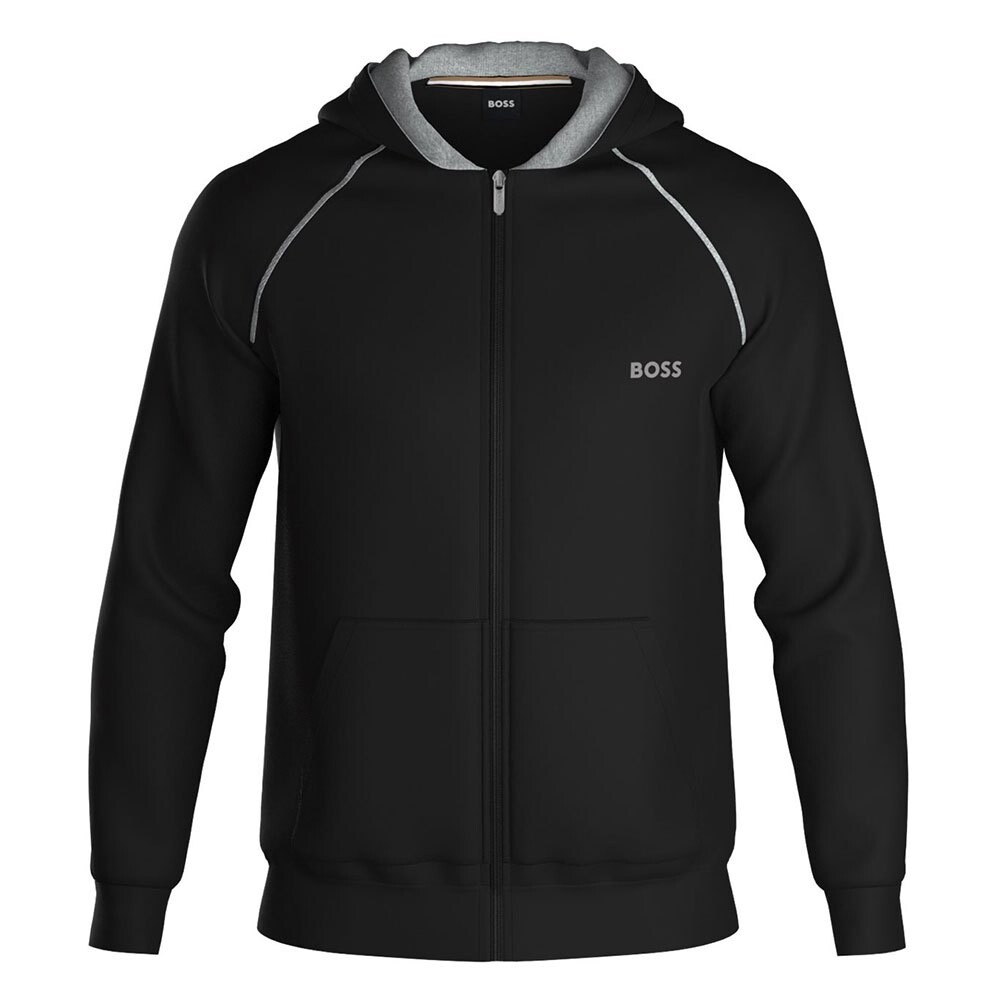 

Толстовка BOSS 50515350 Full Zip, черный