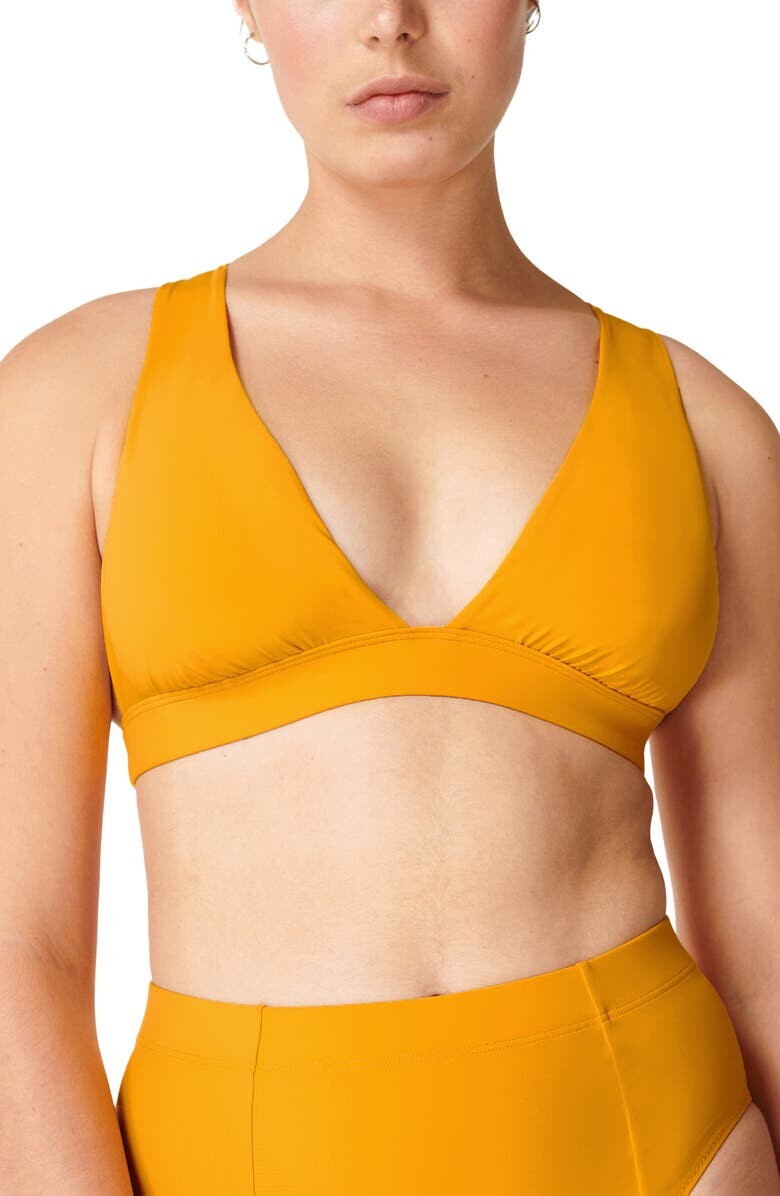 

Верх бикини «Пенинсула» SWEATY BETTY, Оранжевый