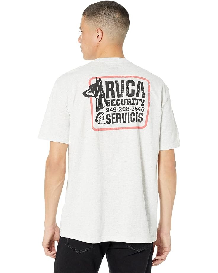 

Футболка RVCA Security Services S/S Tee, цвет Light Grey Heather