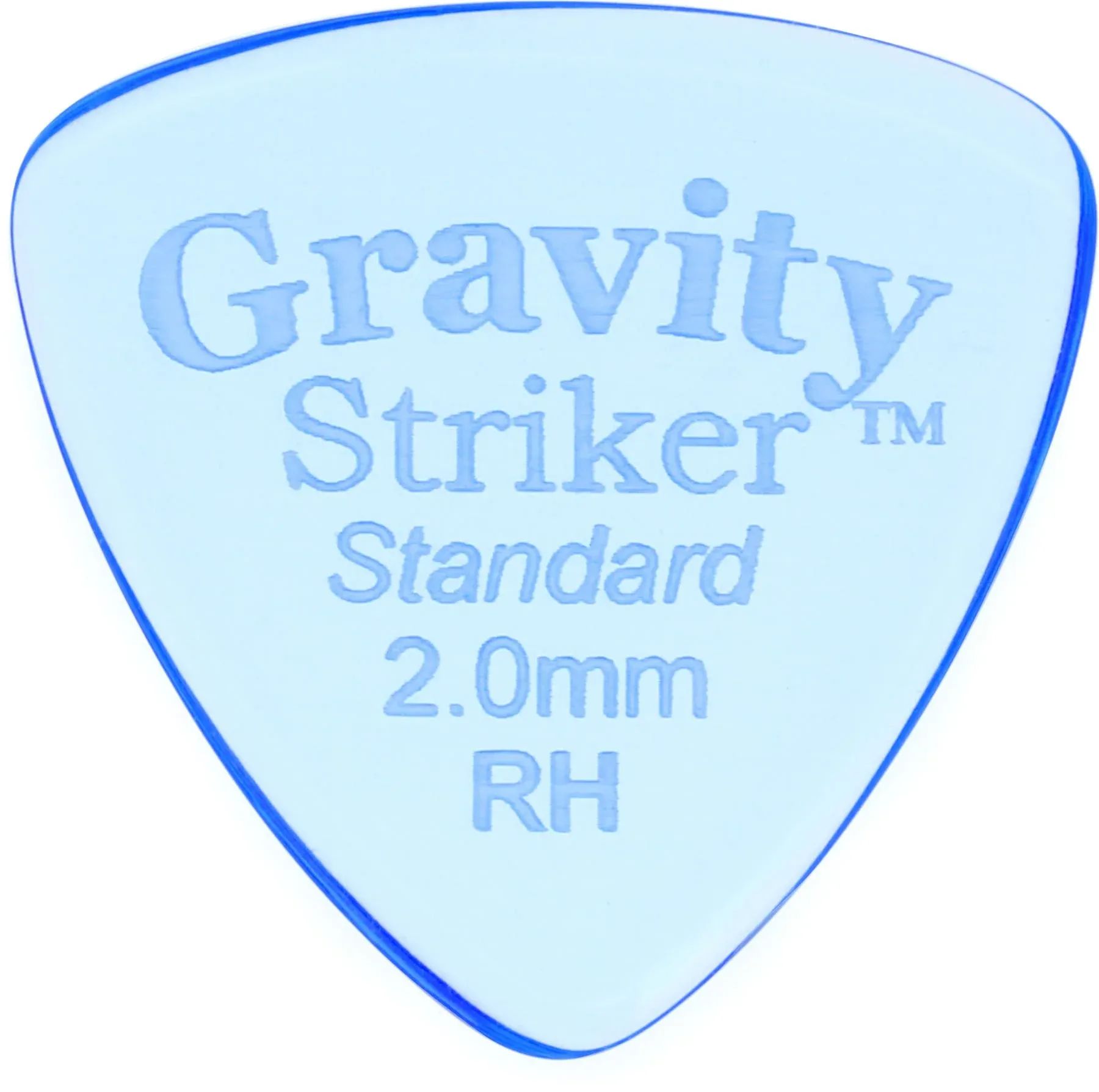 

Gravity Picks Striker Speed ​​Bevel Pick — правосторонний, стандартный, 2 мм, полированный