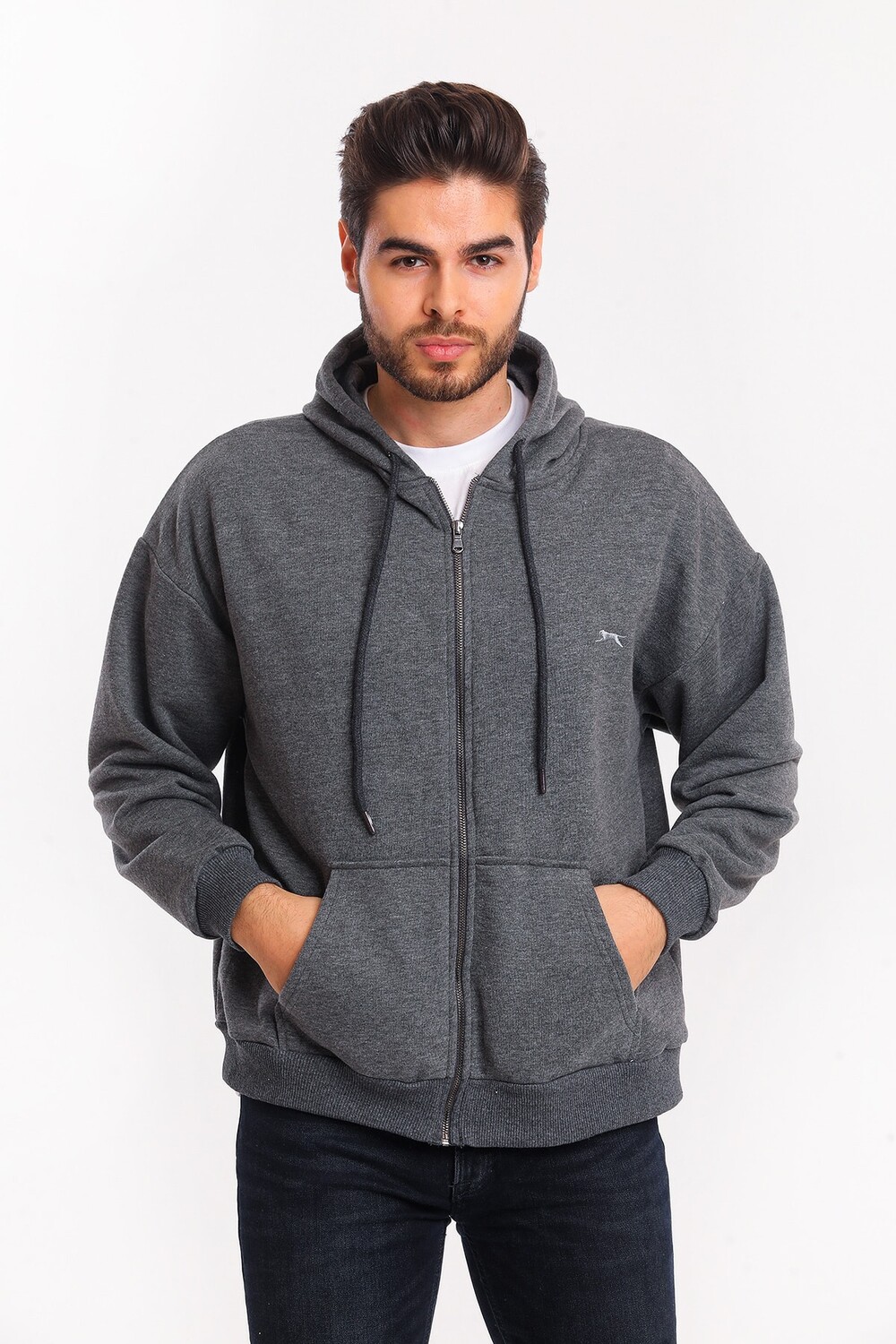 

Мужская толстовка Shad Антрацит Slazenger, серый