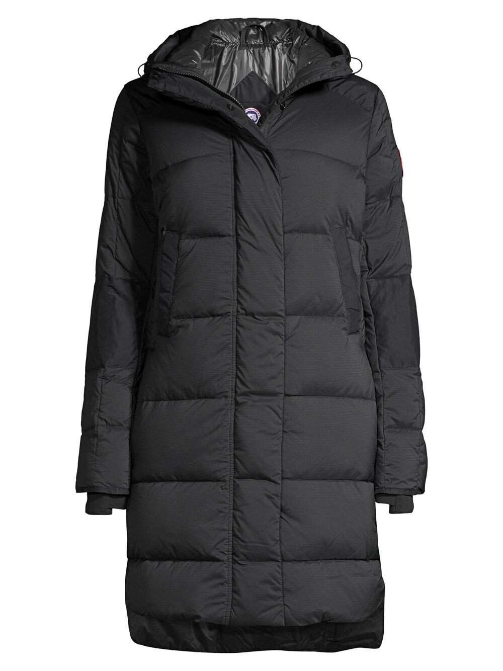 

Складное пуховое пальто Alliston Canada Goose, черный