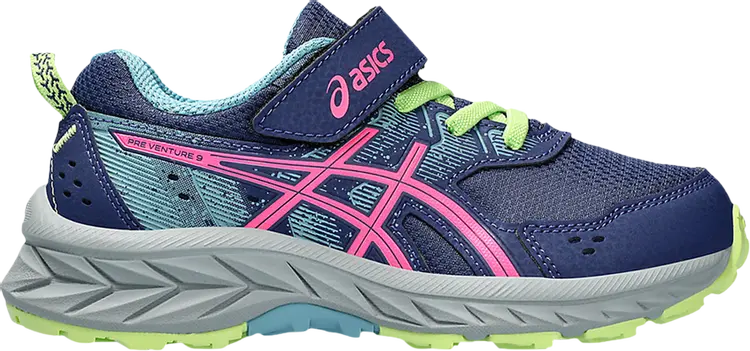 Кроссовки Gel Venture 9 PS 'Deep Ocean Hot Pink', синий кроссовки asics gel venture 9 gs deep ocean hot pink синий