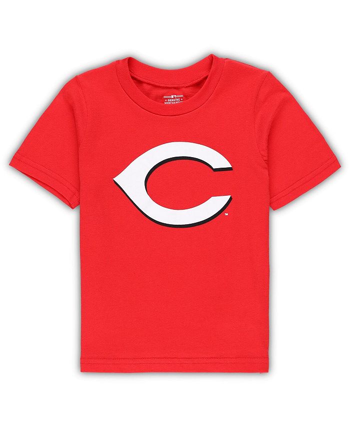 ремешок цинциннати редс mlb Красная футболка с основным логотипом Cincinnati Reds Team Crew для новорожденных Outerstuff, красный