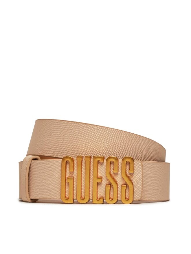 

Ремень Guess, бежевый