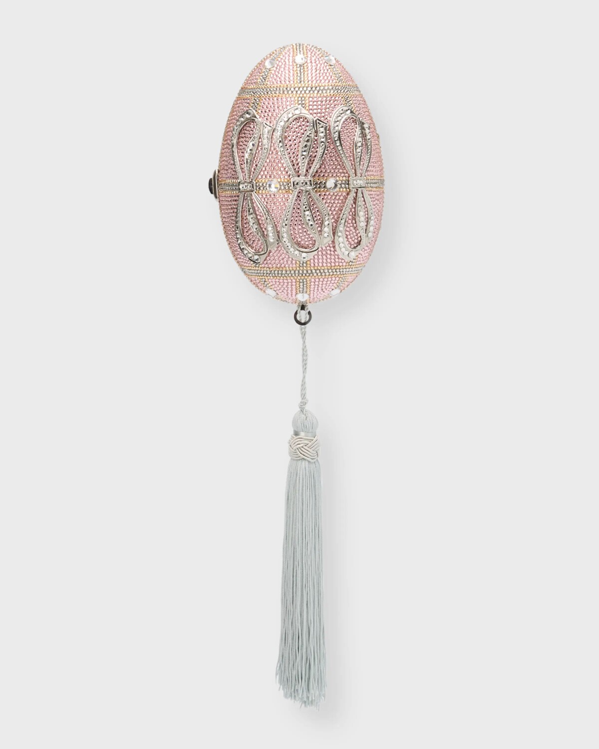 

Юбилейный золотой корсет-клатч-яйцо Judith Leiber Couture, цвет Silver Vintage Rose