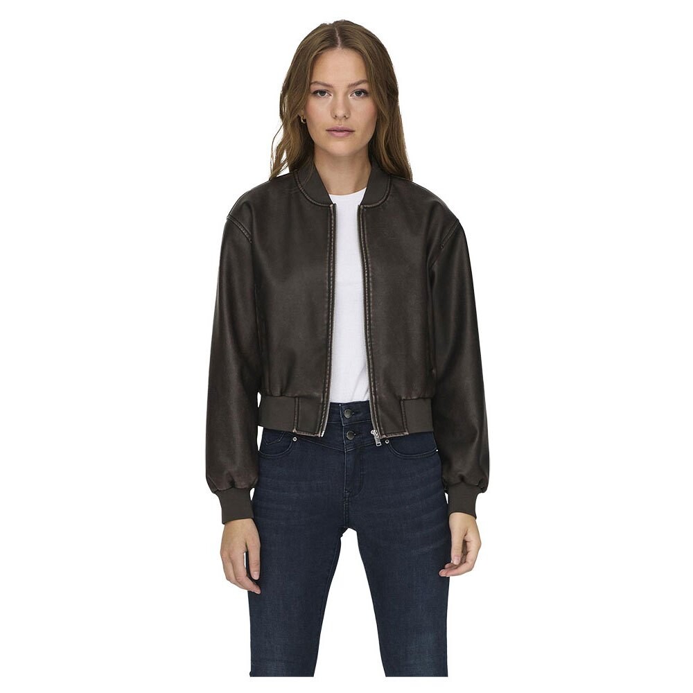 

Куртка Only Jane Washed Bomber, коричневый