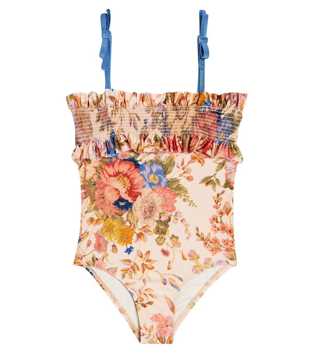 

Августовский купальник с цветочным принтом Zimmermann Kids, мультиколор