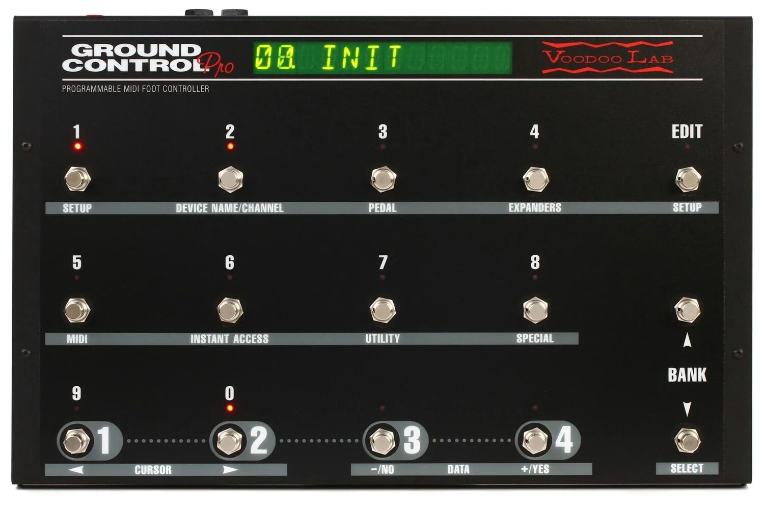 

Программируемый ножной MIDI-контроллер Voodoo Lab Ground Control Pro