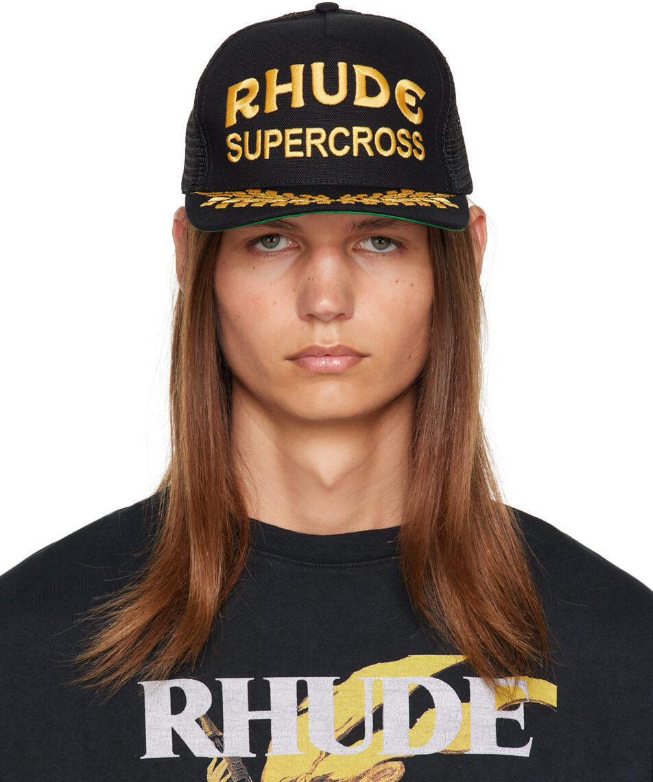 

Черная кепка Supercross Rhude