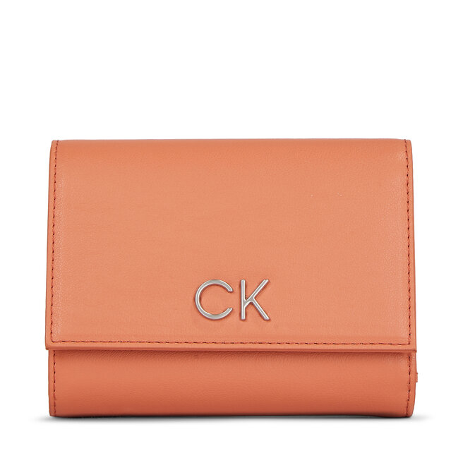 

Кошелек Calvin Klein Re-LockTrifold Md, коричневый