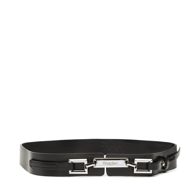 

Ремень Calvin Klein ArchivalChain High, черный