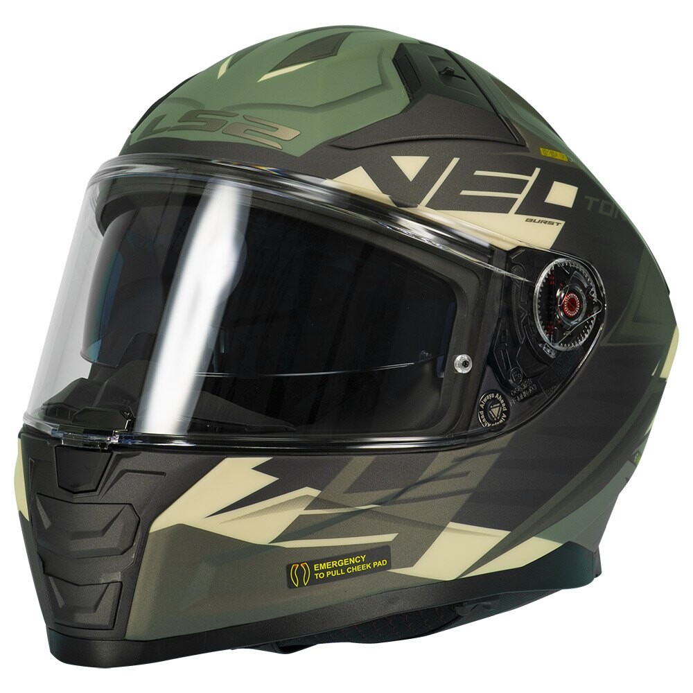 

Шлем полнолицевой LS2 FF811 Vector II Absolute, черный