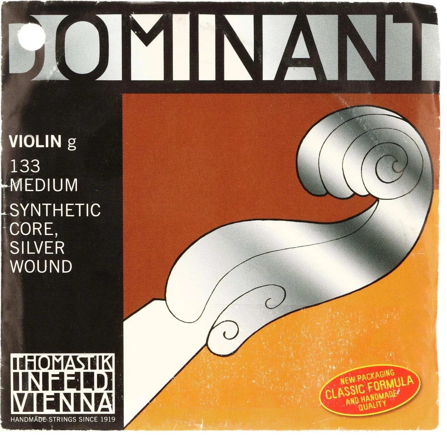 

Thomastik-Infeld 133 Dominant Violin G String - размер 4/4, серебряная рана