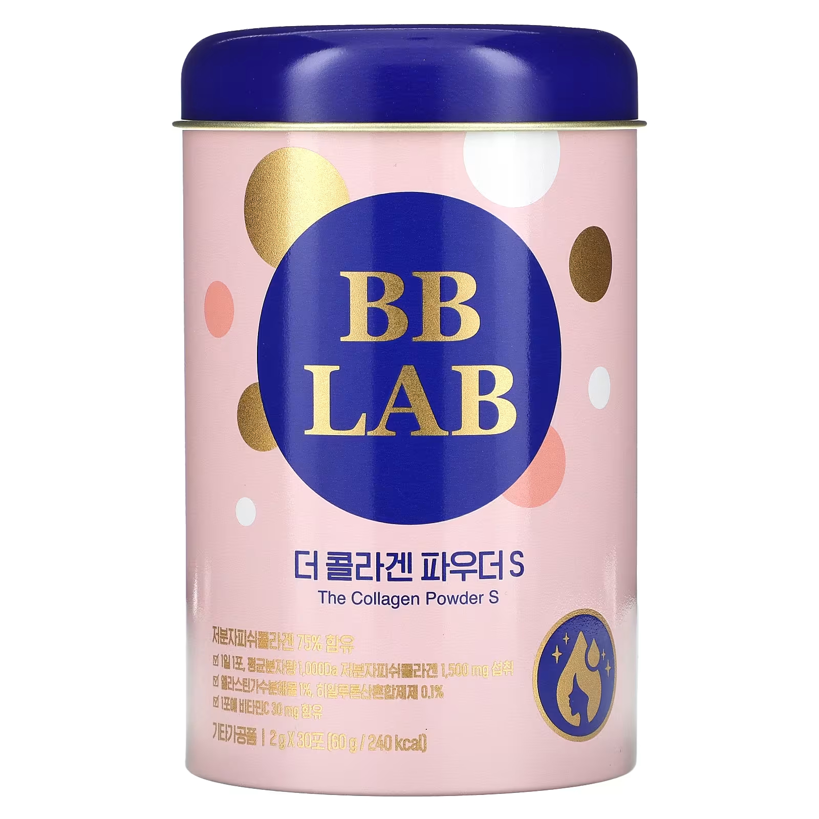 Питьевой коллаген BB Lab The Collagen Powder S, 30 пакетов по 2 г il yang pharm daily beauty collagen plus коллаген питьевой 30 шт по 2 гр