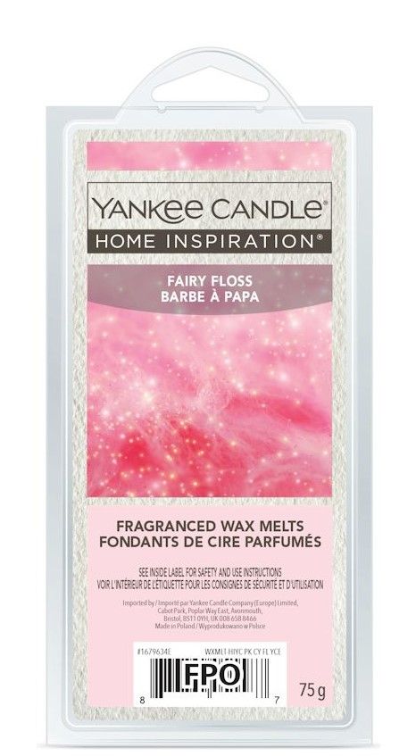 Ароматизированный воск Yankee Candle Home Inspiration Fairy Floss, 1 шт