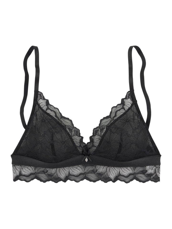 

Бюстгальтер LASCANA Bralette BH, черный