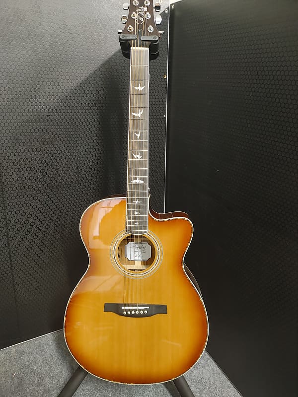 Акустическая гитара PRS SE A40ETS 2021 - Gloss Tobacco Sunburst цена и фото