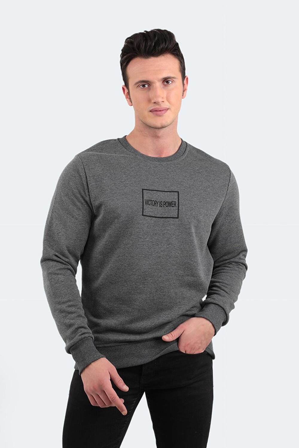 

BALA Мужская толстовка антрацит SLAZENGER