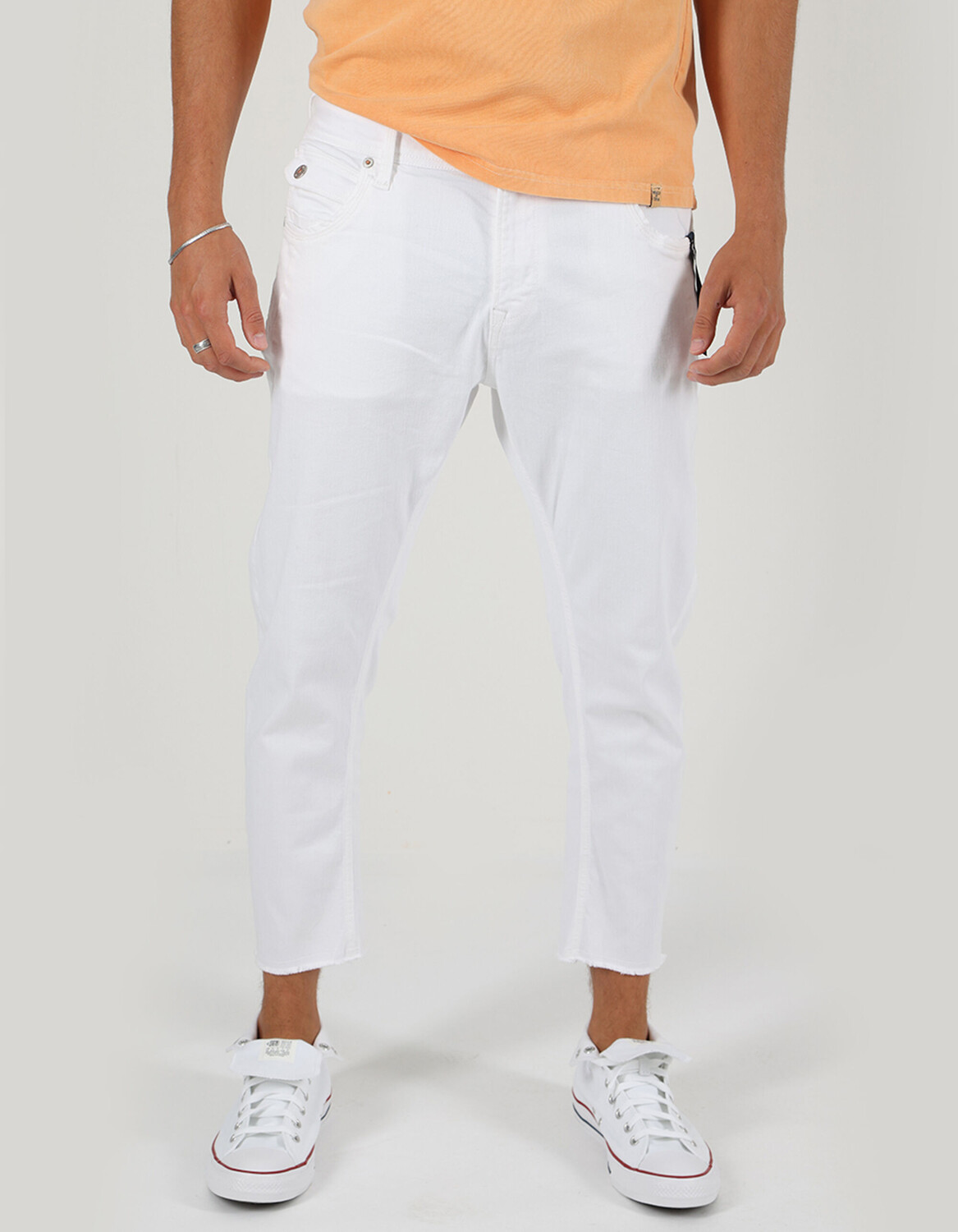 

Джинсы miracle of denim Hosen Adriano Tapered Fit, белый
