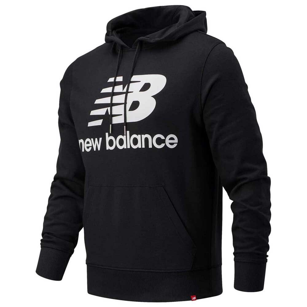 

Толстовка New Balance Essentials Stacked Logo, черный