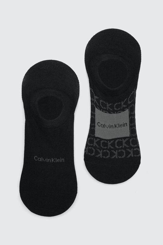 

Носки , 2 пары Calvin Klein, черный
