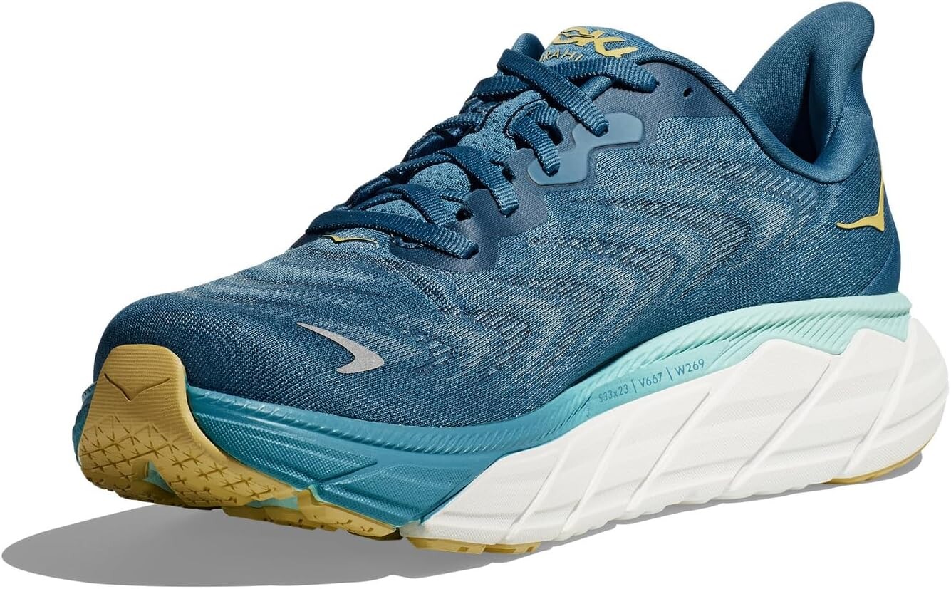 

Кроссовки Arahi 6 Hoka, цвет Blue Steel/Sunlit Ocean