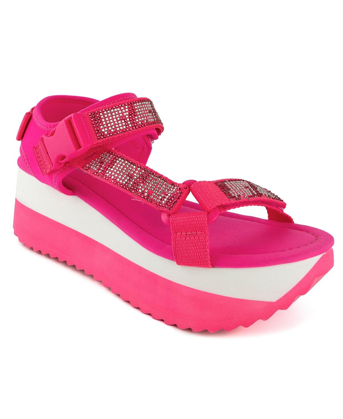 

Женские сандалии Izora на плоской платформе Juicy Couture, розовый
