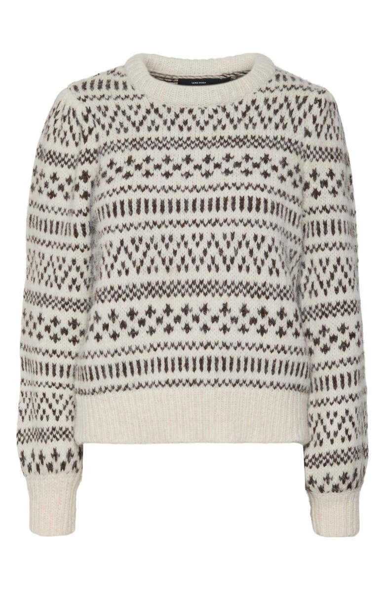 

Свитер с круглым вырезом с узором Kaira VERO MODA