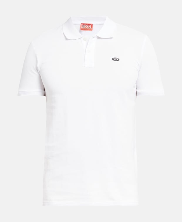

Рубашка поло Diesel, цвет Wool White