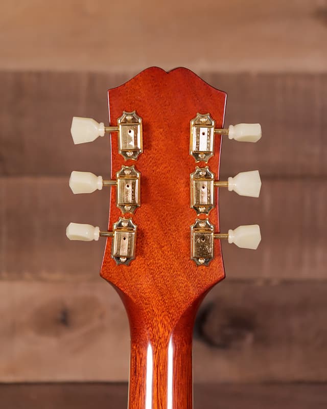 Акустическая гитара Epiphone Hummingbird Inspired by Gibson, Solid Top Aged Cherry Sunburst Gloss