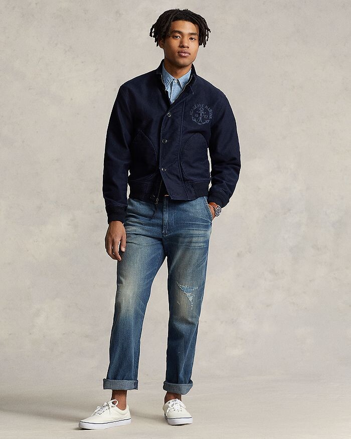 

Куртка с графическим принтом Polo Ralph Lauren, Черный