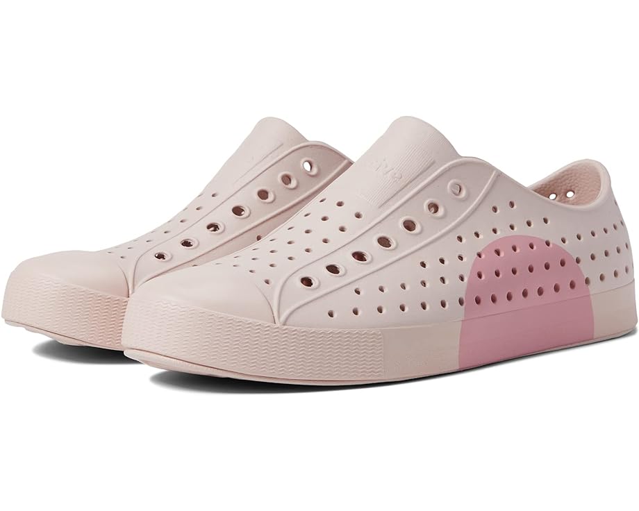 Кроссовки Native Shoes Jefferson Block, цвет Dust Pink/Dust Pink/Rose Circle