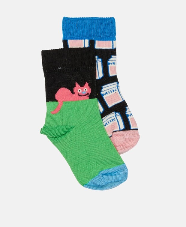 

Носки, упаковка 2 шт. Happy Socks, зеленый