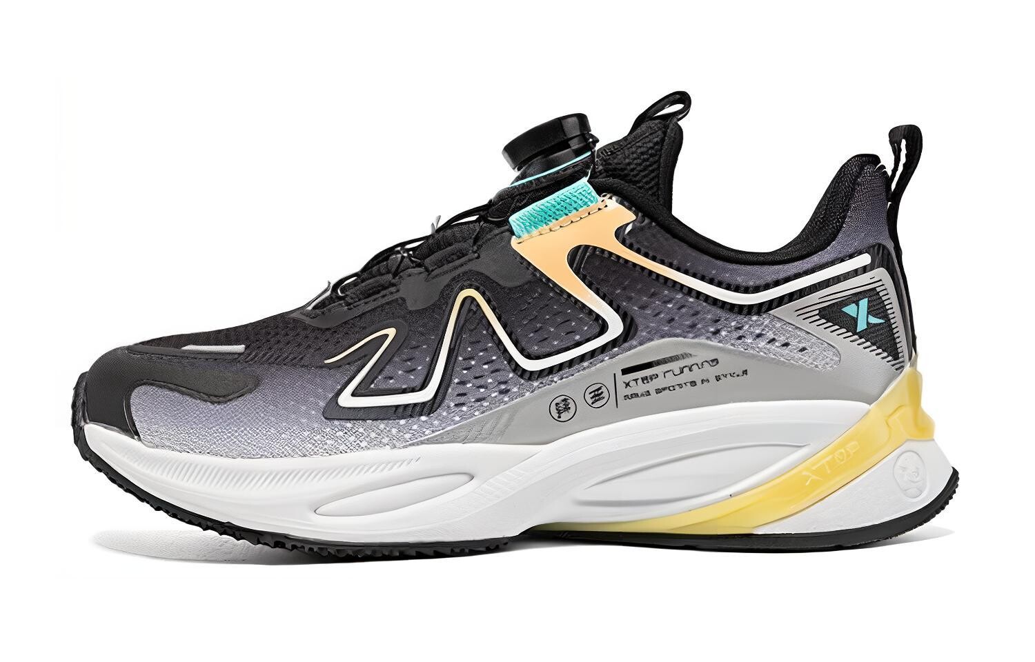 

Детские кроссовки GS Low-top Black/Orange Xtep, черный/розовый/оранжевый