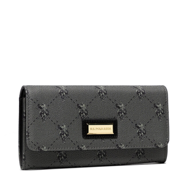

Кошелек U.S. Polo Assn. HamptonL Flap, серый