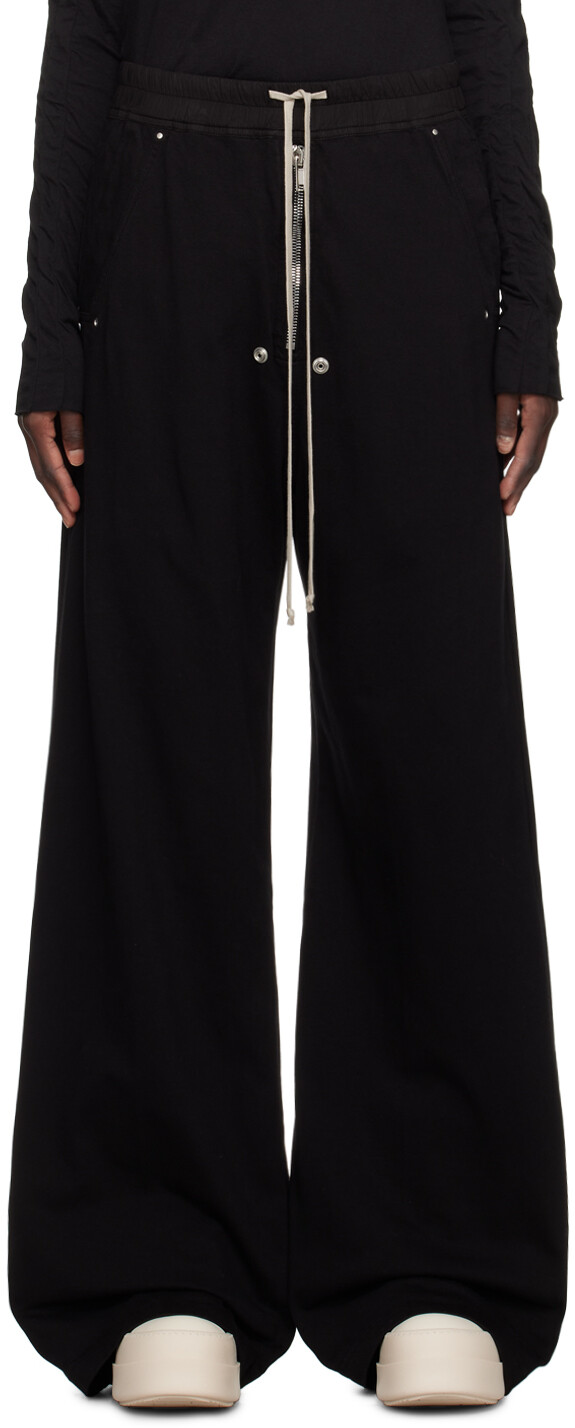 

Черные брюки для отдыха Geth Belas Rick Owens DRKSHDW, Черный