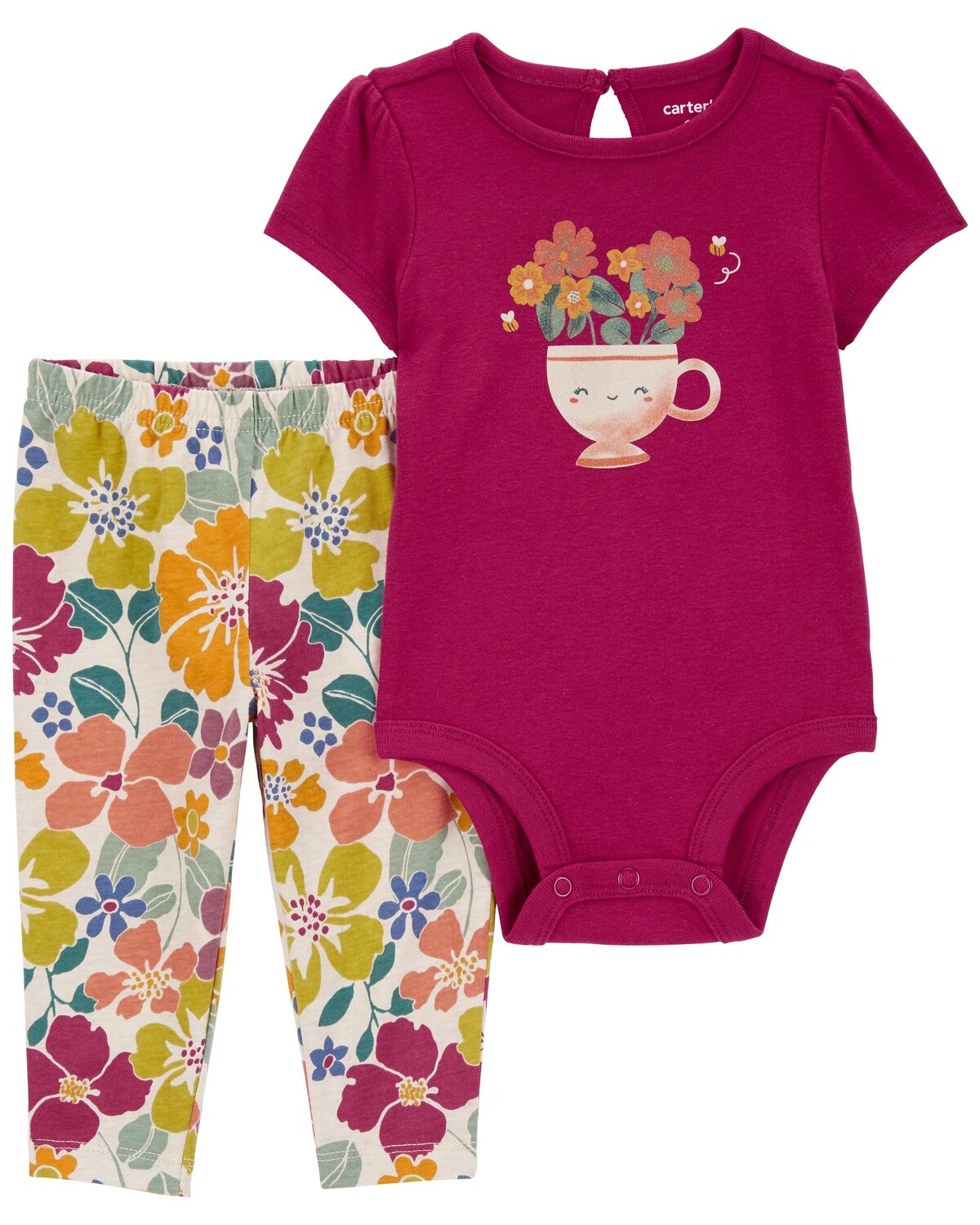 

Детский комплект из 2 штанов Berry Bodysuit из 2 предметов Carter's, мультиколор
